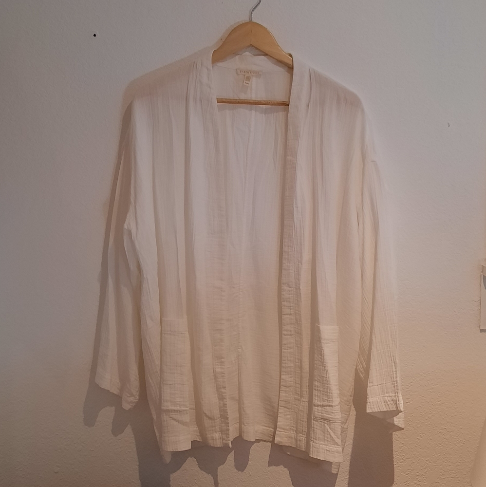 Eileen Fisher Organic Cotton Cardigan